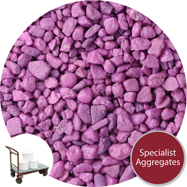 Gravel for Resin Bound Flooring - Kitten Heal Pink - Click & Collect